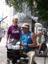 photo of two of the Disabled In Action Singers, including Michael Imperiale